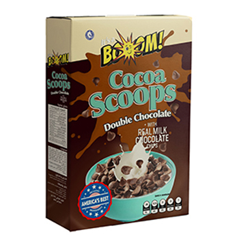 Cocoa Scoops with real milk chocolate chips