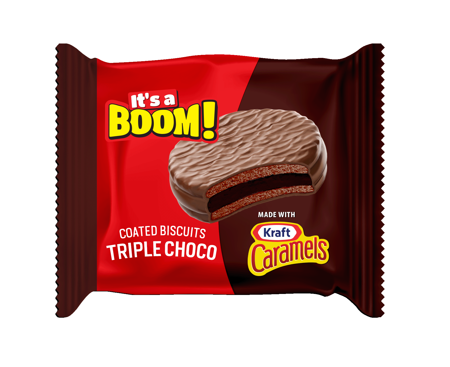 Coated Biscuit Triple Choco